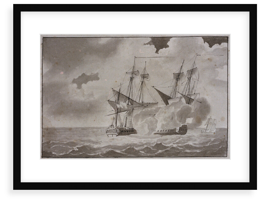 The 'Chesapeake' and 'Shannon' by O'Reily
