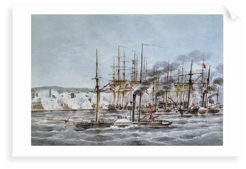 Attack and capture of St Jean D'Acre by a combined squadron under Admiral Sir Robert Stopford, 3 November 1840 by James Kennett Willson