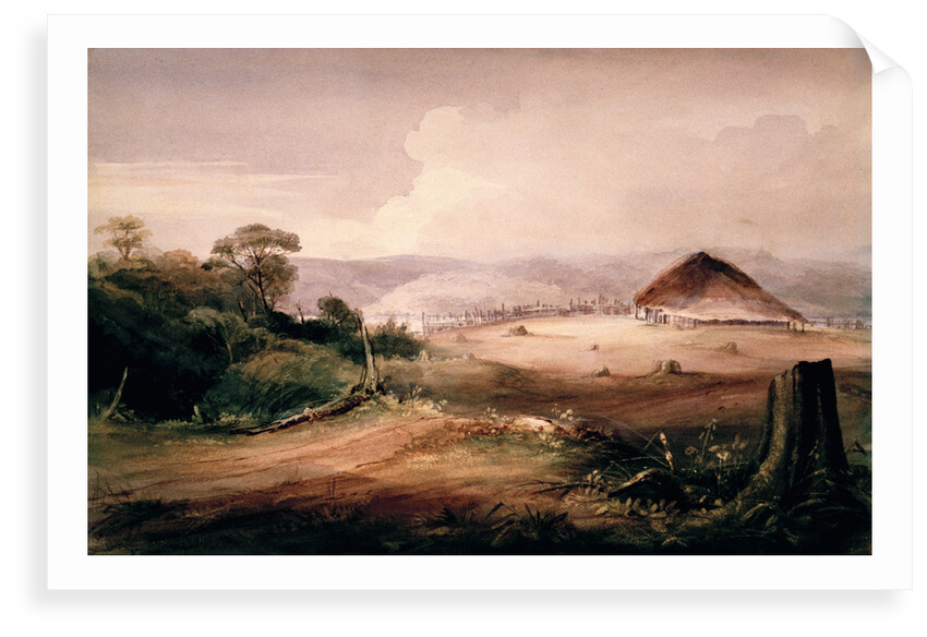 The island of Chiloe by Conrad Martens