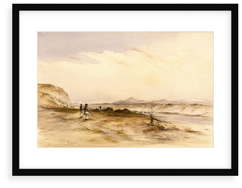Hunting on the Santa Cruz River by Conrad Martens