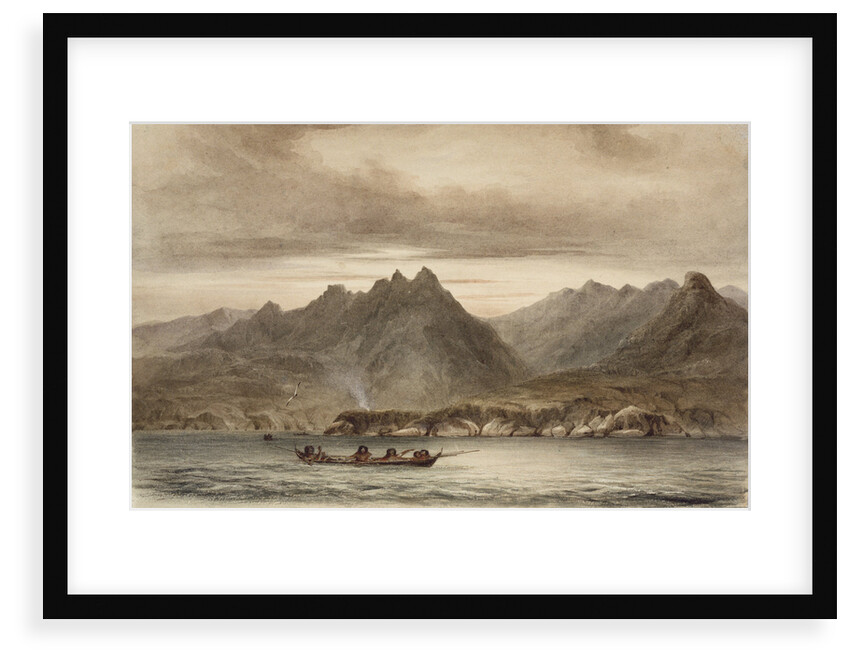 North east side of Wollaston Island near Cape Horn by Conrad Martens