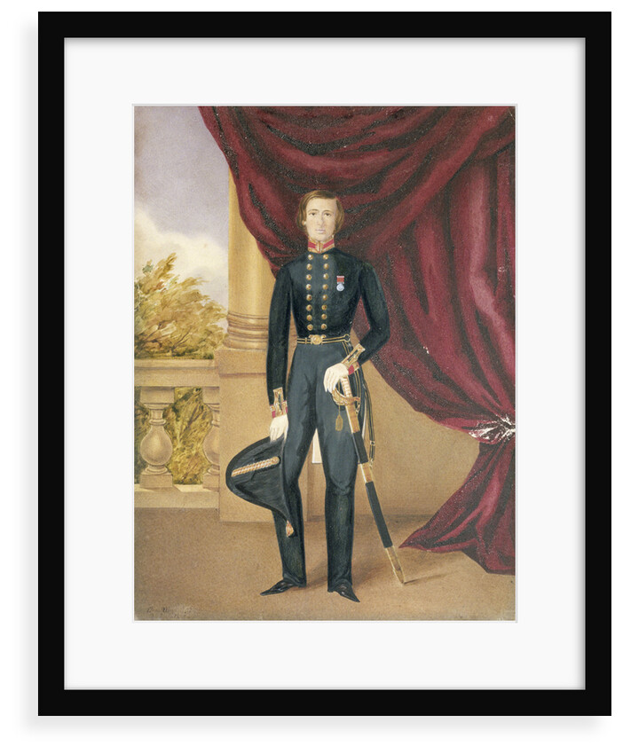 Frederick Marryat, RN, (son of Captain Marryat the author) June 1842 by R. H. C. Ubsdell