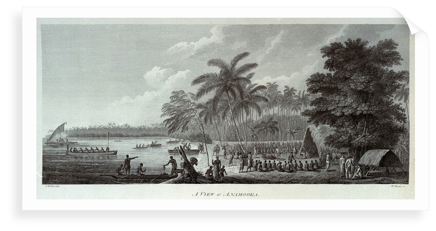 A view at Anamooka by John Webber