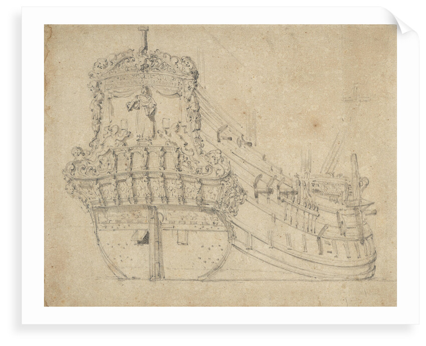 The 'St Paulus' by Willem Van de Velde the Younger