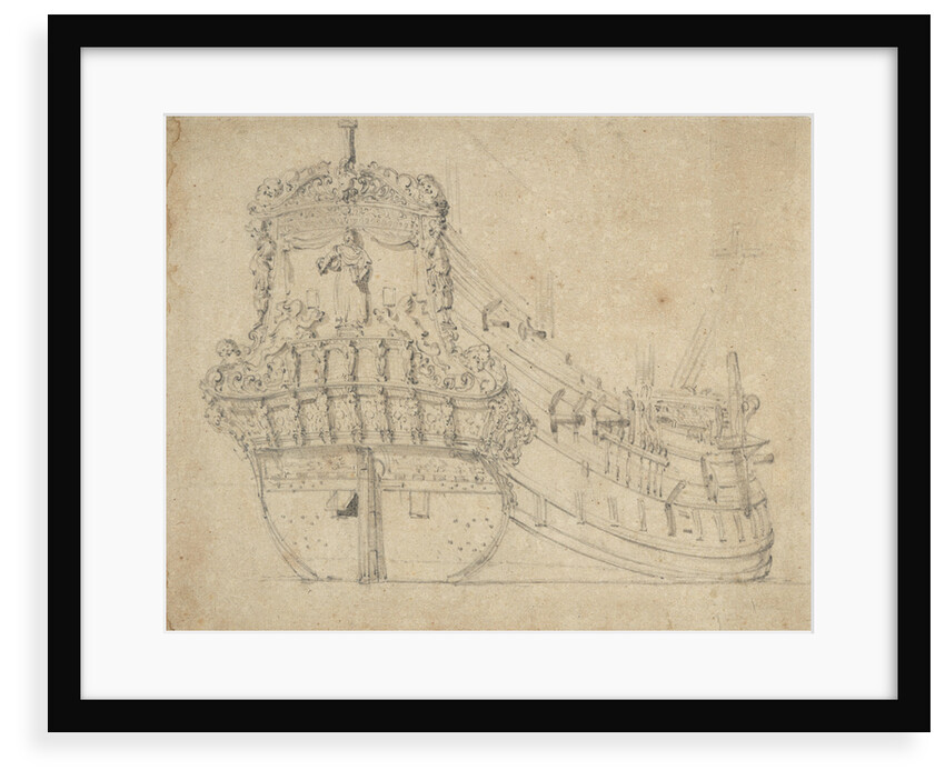 The 'St Paulus' by Willem Van de Velde the Younger