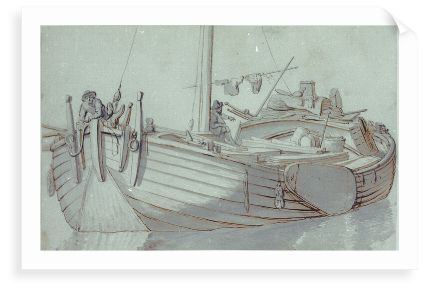 Study of an aak by Willem van de Velde the Elder