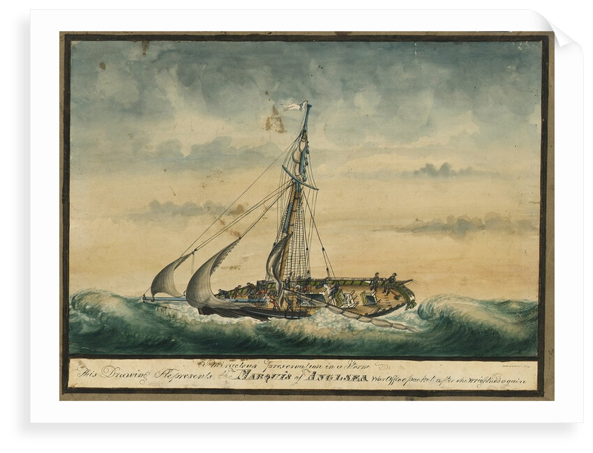 A miraclous preservation in a storm (3) by Cranshaw