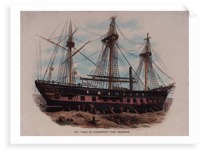 The Earl of Hardwicke East Indiaman by W.H. Prior