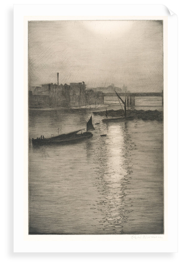 From Waterloo Bridge by Christopher Richard Wynne Nevinson