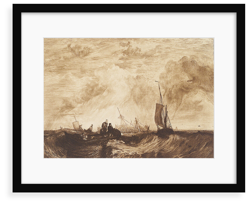 Entrance of the Meuse H175 by Joseph Mallord William Turner