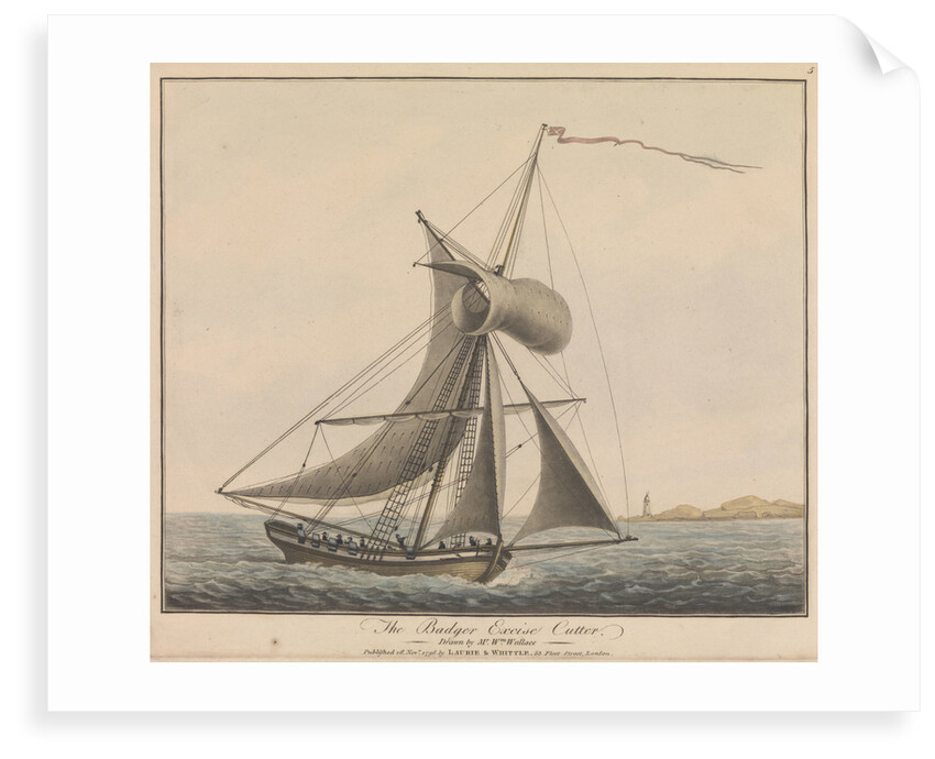The Badger Excise Cutter by William Wallace