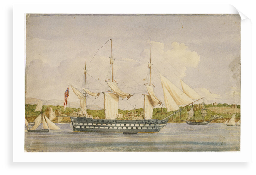 HMS 'Cambridge', Beyrout by unknown
