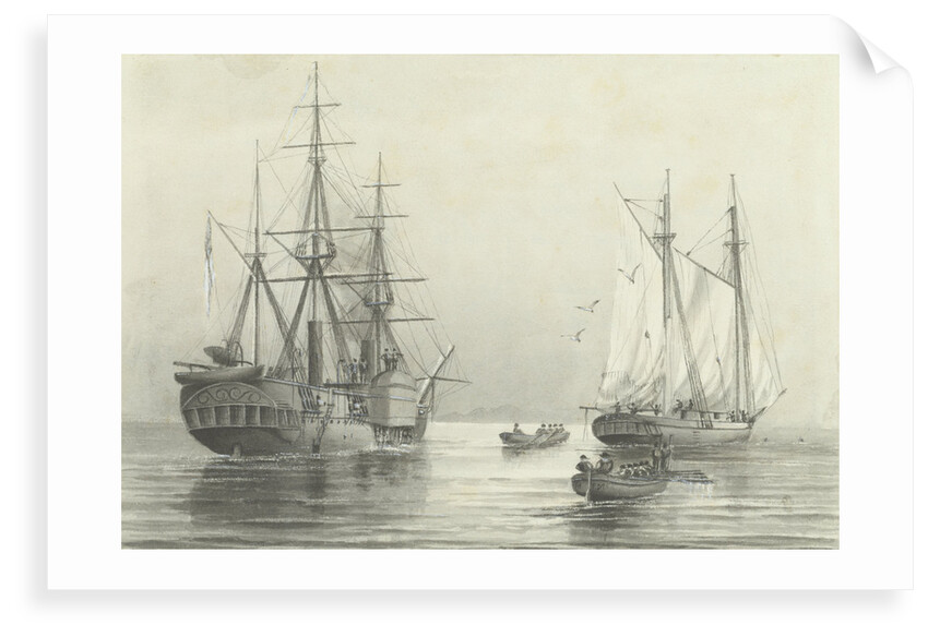 HMS 'Basilisk' by M.F. M.