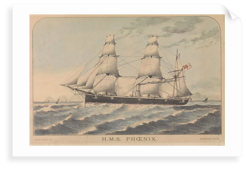 H.M.S. Phoenix by J E Wood