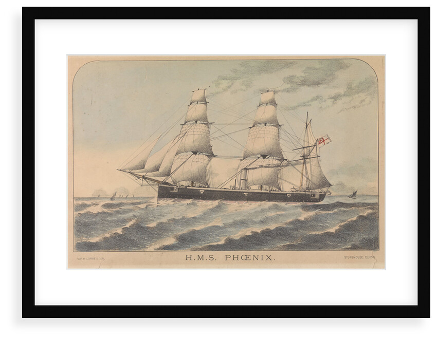H.M.S. Phoenix by J E Wood