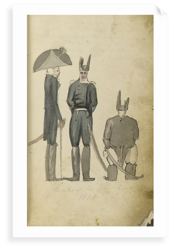 Bucks of the first kind 1801 by Edward Pelham Brenton