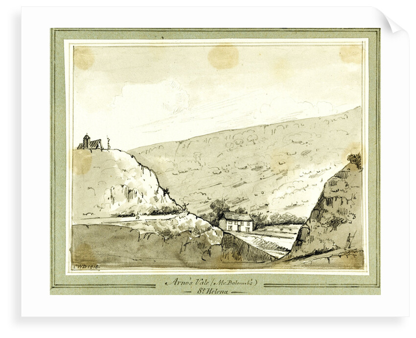 Arno's Vale (Mr Balcomb's) St Helena by C. W. Browne