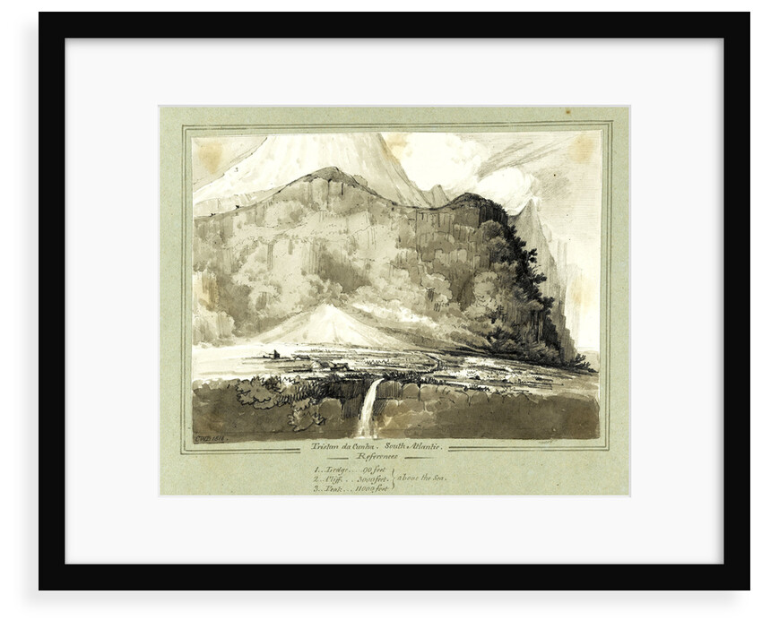 Tristan da Cunha South Atlantic by C. W. Browne