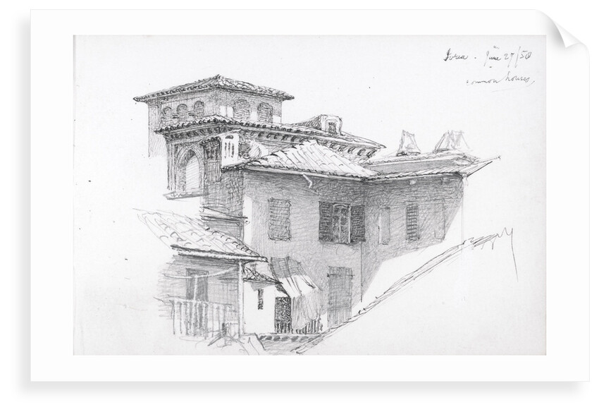 Common houses, Ivrea, 27 June 58 by John Brett