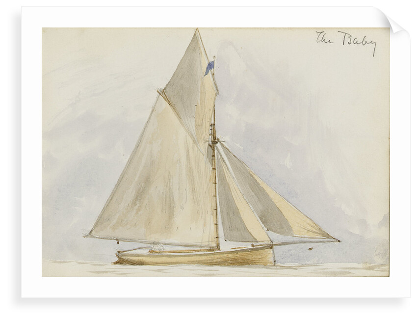Sailing vessel 'The Baby' by John Brett
