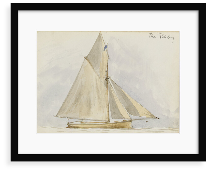 Sailing vessel 'The Baby' by John Brett