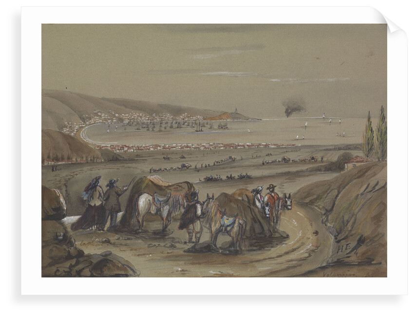 View of Valparaiso, Chile by Harry Edmund Edgell