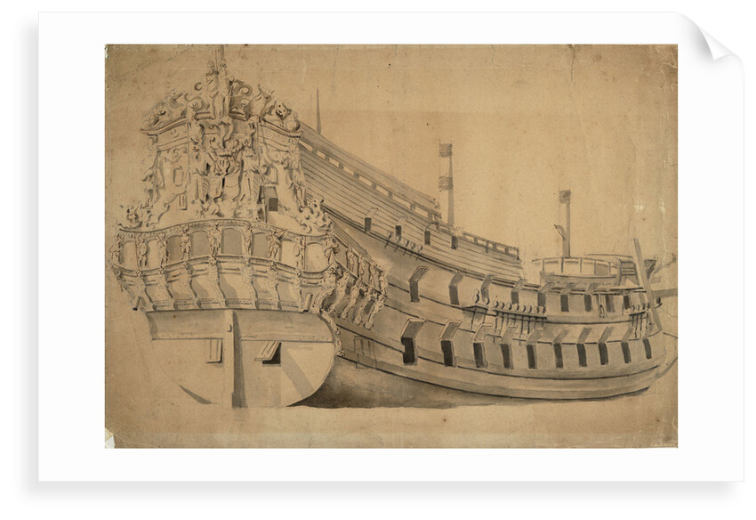 The 'Deventer' by Willem Van de Velde the Younger