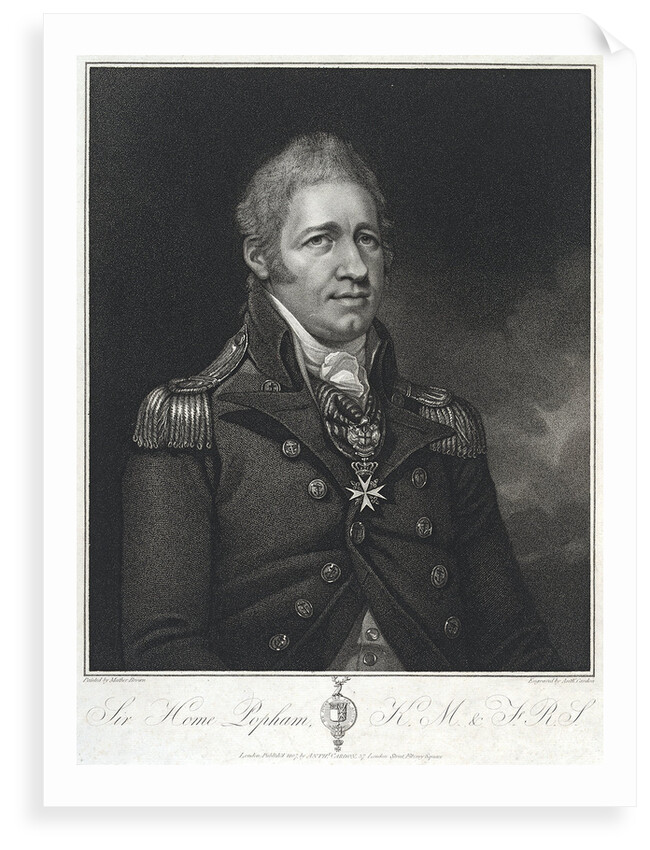 Sir Home Popham, K.M. & F.R.S by Mather Brown