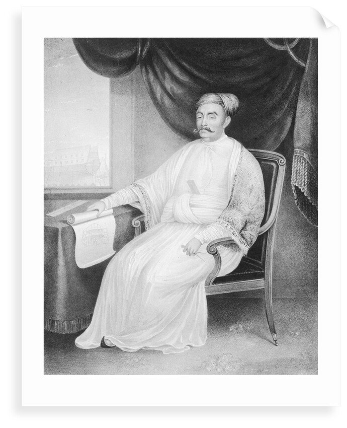 Jamsetjee Bomanjee (1756-1821) by G. Bragg