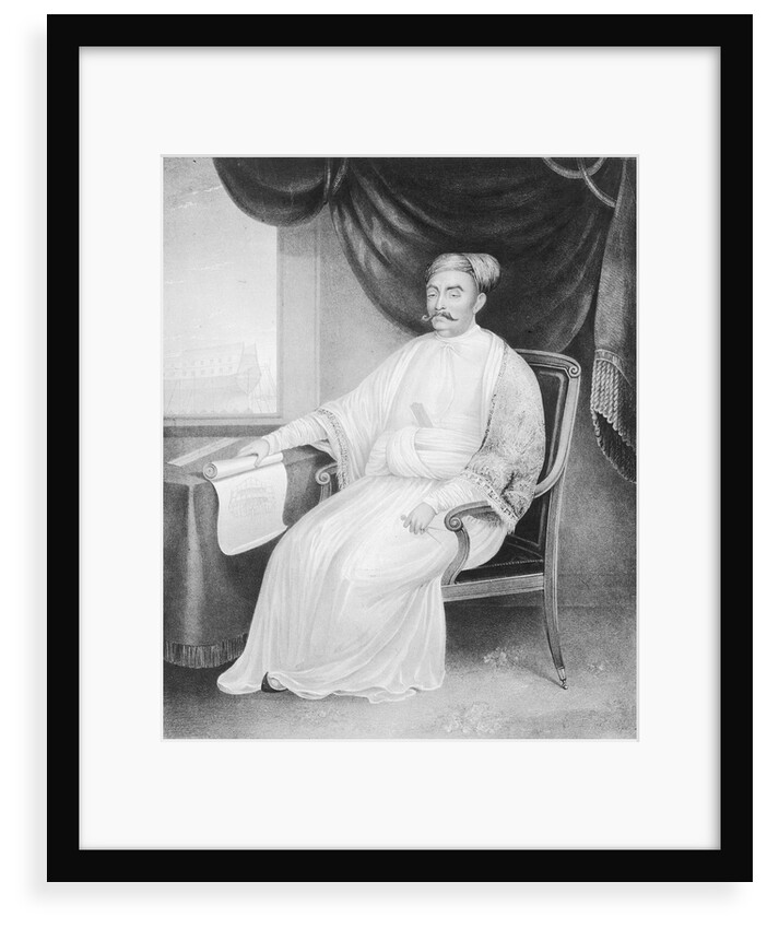Jamsetjee Bomanjee (1756-1821) by G. Bragg