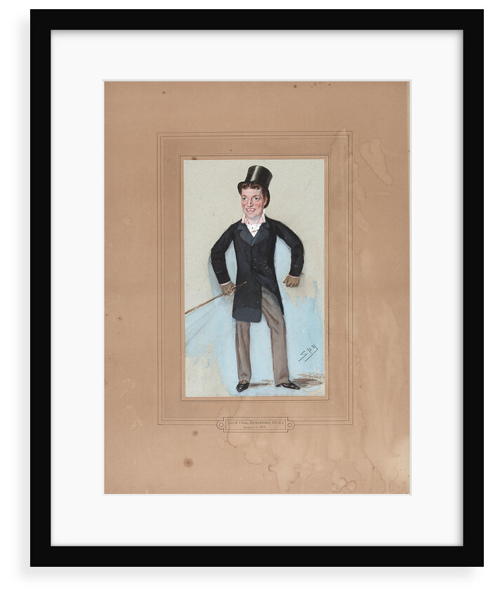 Admiral Charles William de la Poer Beresford (1846-1919) by Leslie Ward Spy