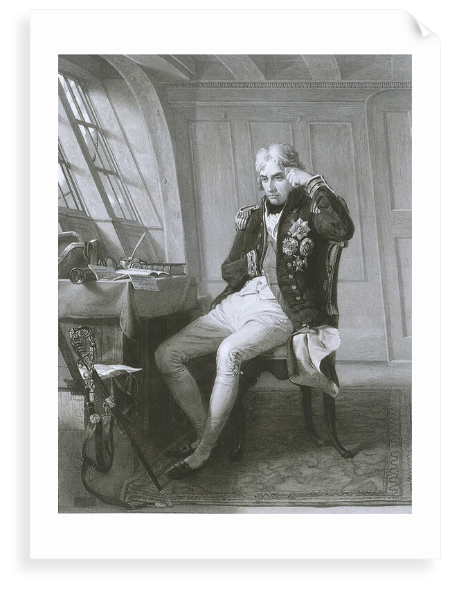 Nelson. Trafalgar 21 October 1805 by Charles Lucy