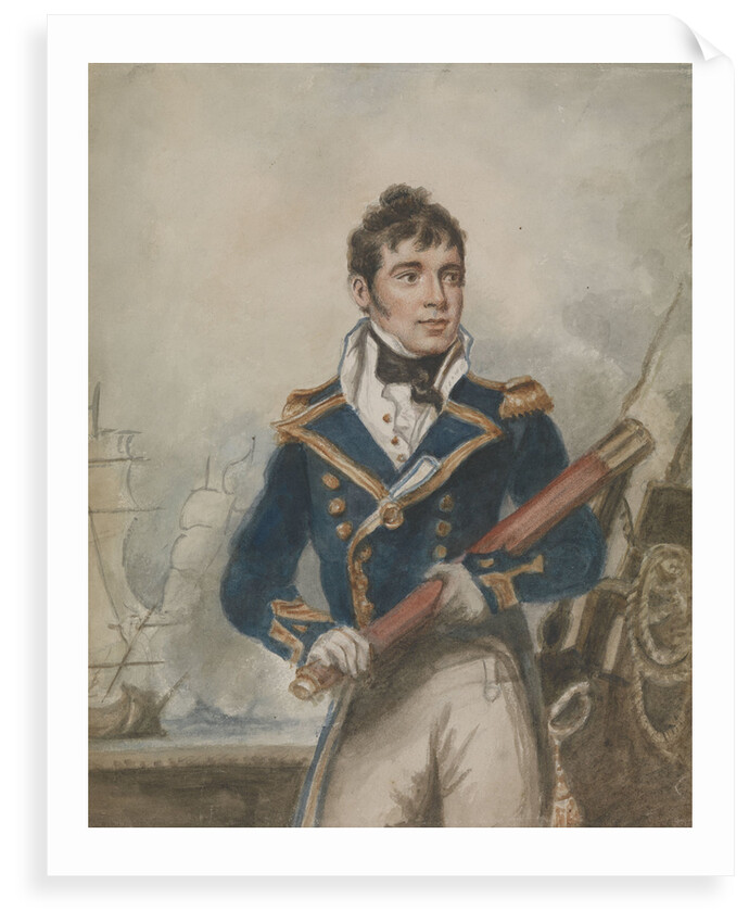 Captain Sir William Hoste (1780-1828) by unknown