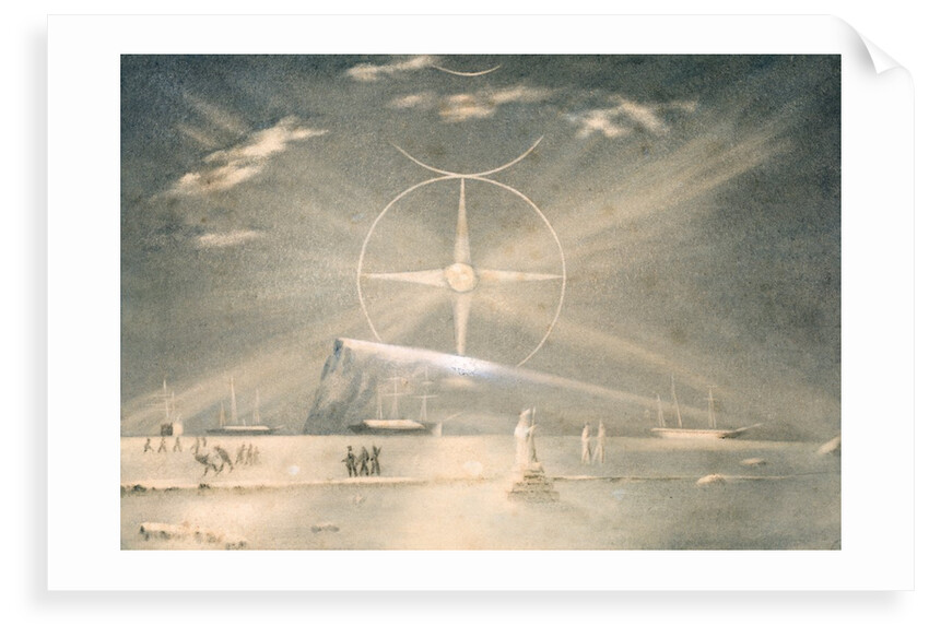 Para Selance or Arctic Moon, with HMS Resolution, Assistance, Intrepid and Pioneer by Admiral Aldrich