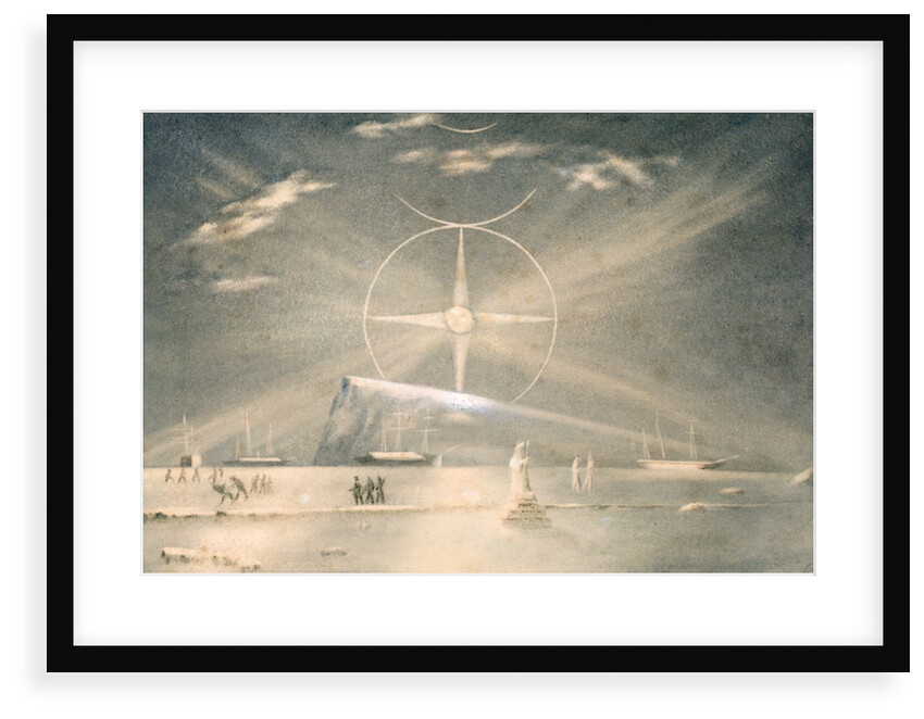 Para Selance or Arctic Moon, with HMS Resolution, Assistance, Intrepid and Pioneer by Admiral Aldrich