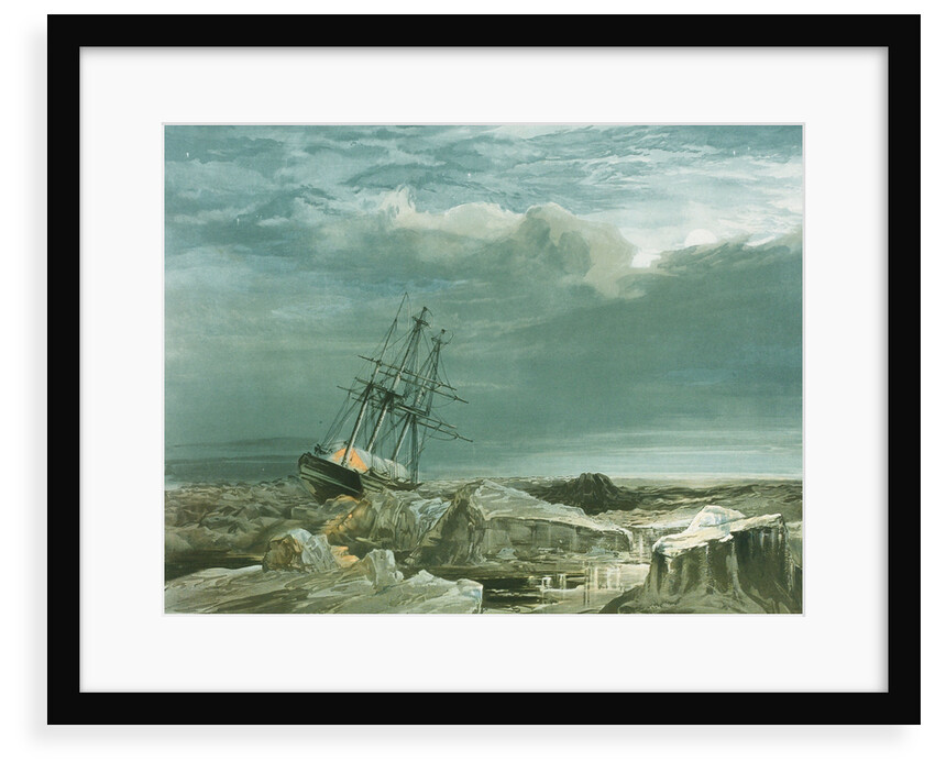 HMS 'Investigator' trapped in the ice, 8 October 1850 by S. Gurney