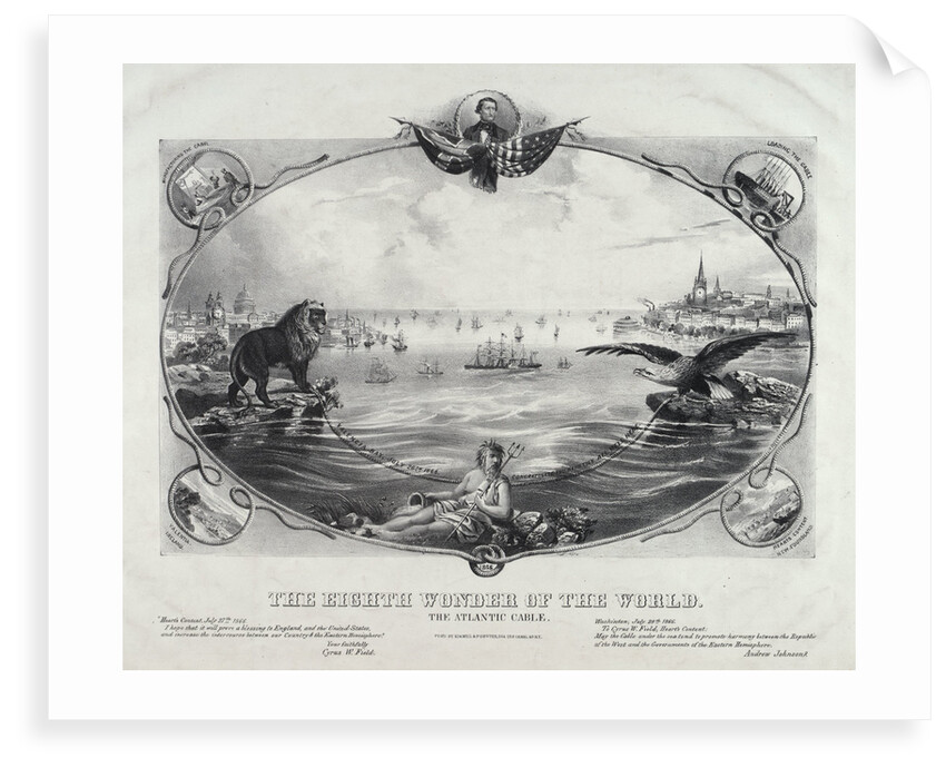 The Eighth Wonder of the World. The Atlantic Cable by Kimmel & Forster
