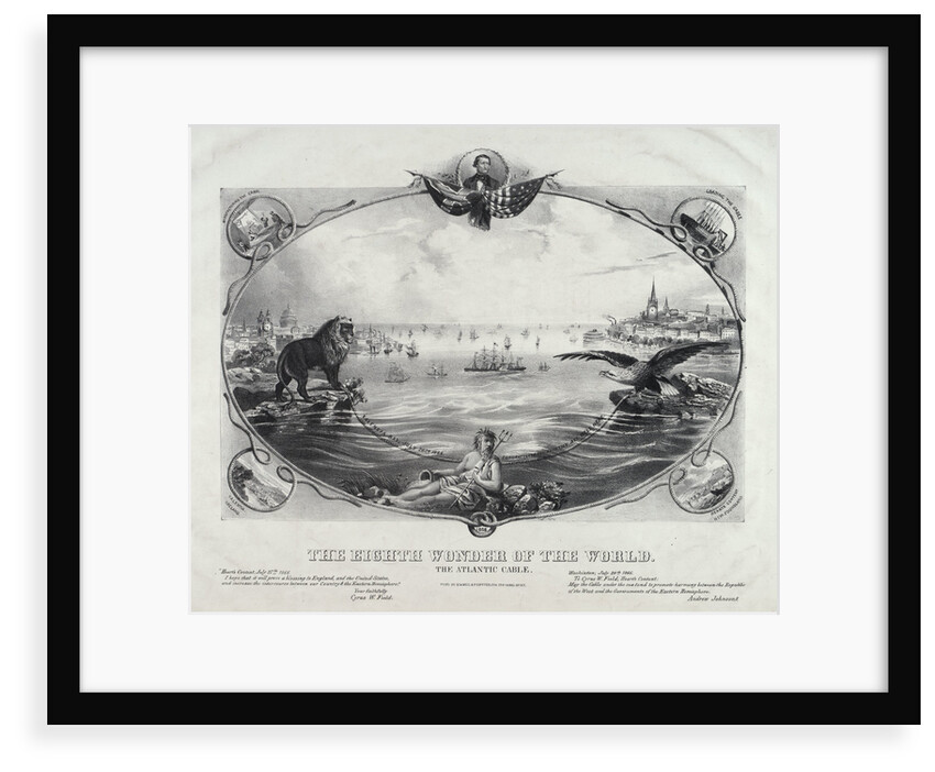 The Eighth Wonder of the World. The Atlantic Cable by Kimmel & Forster