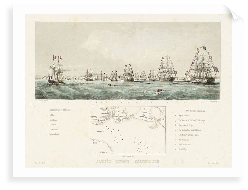 Arriving at Portsmouth by Thomas Sewell Robins