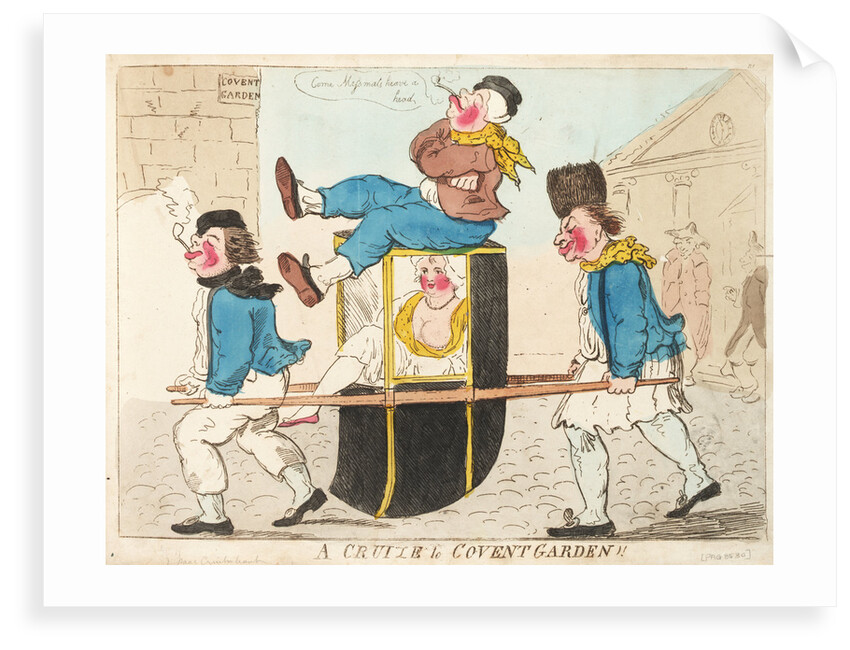 A Cruize to Covent Garden by Isaac Cruikshank