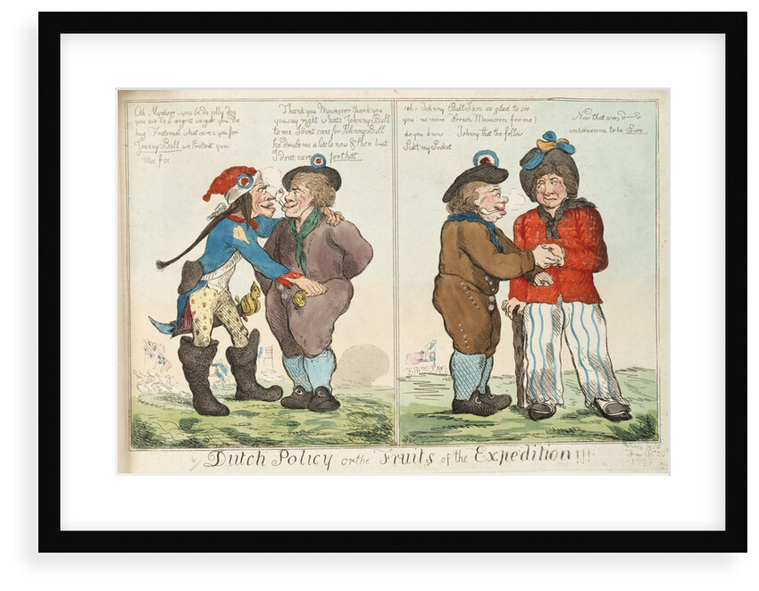 Dutch Policy or the Fruits of the Expedition!!! by Isaac Cruikshank