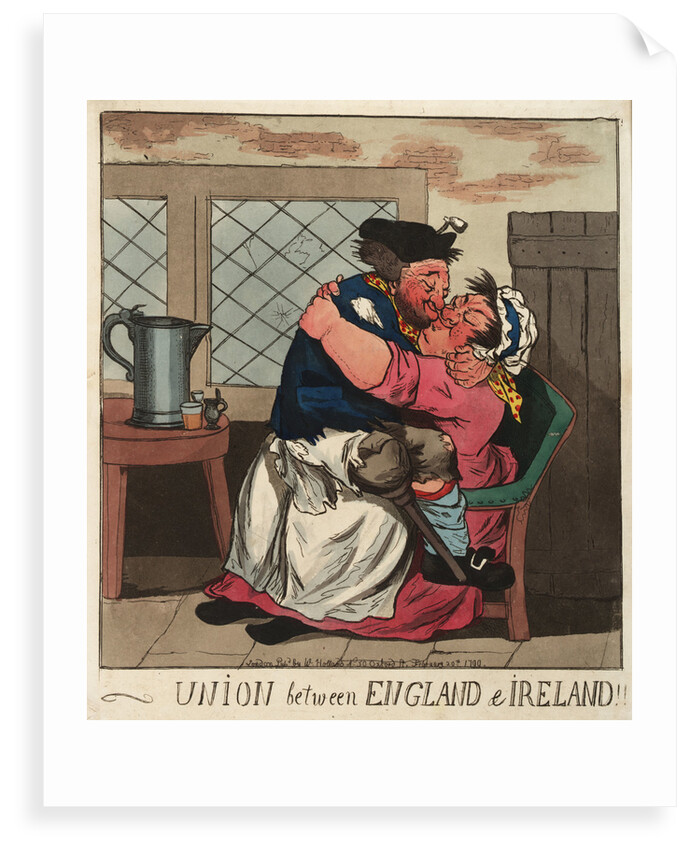 Union between England & Ireland by William Holland