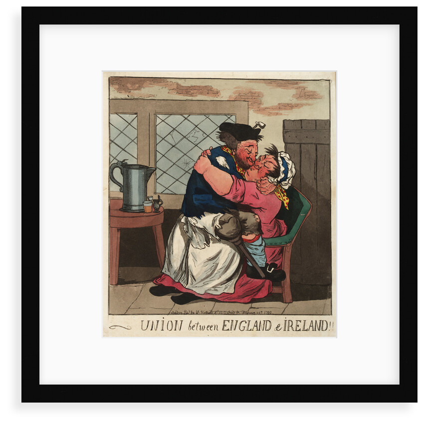 Union between England & Ireland by William Holland