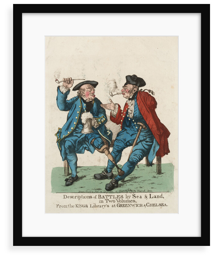 Greenwich and Chelsea Pensioners by Robert Dighton