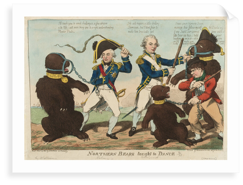 Northern Bears taught to Dance by S.W. Fores
