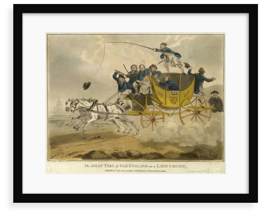 The Jolly Tars of Old England on a Land Cruise by Julius Caesar Ibbetson