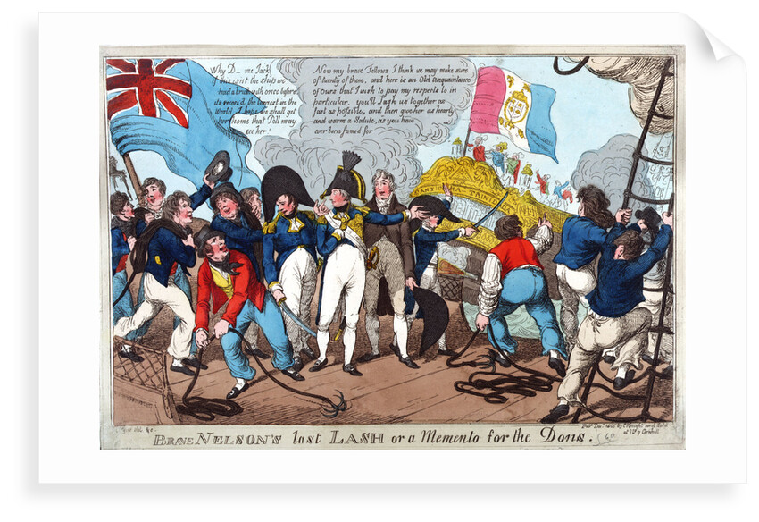 Brave Nelson's last Lash or a Momento for the Dons by Argus
