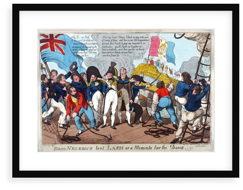 Brave Nelson's last Lash or a Momento for the Dons by Argus
