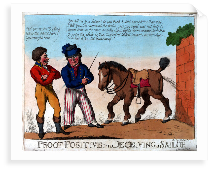 Proof Positive or no Deceiving a Sailor by George M. Woodward