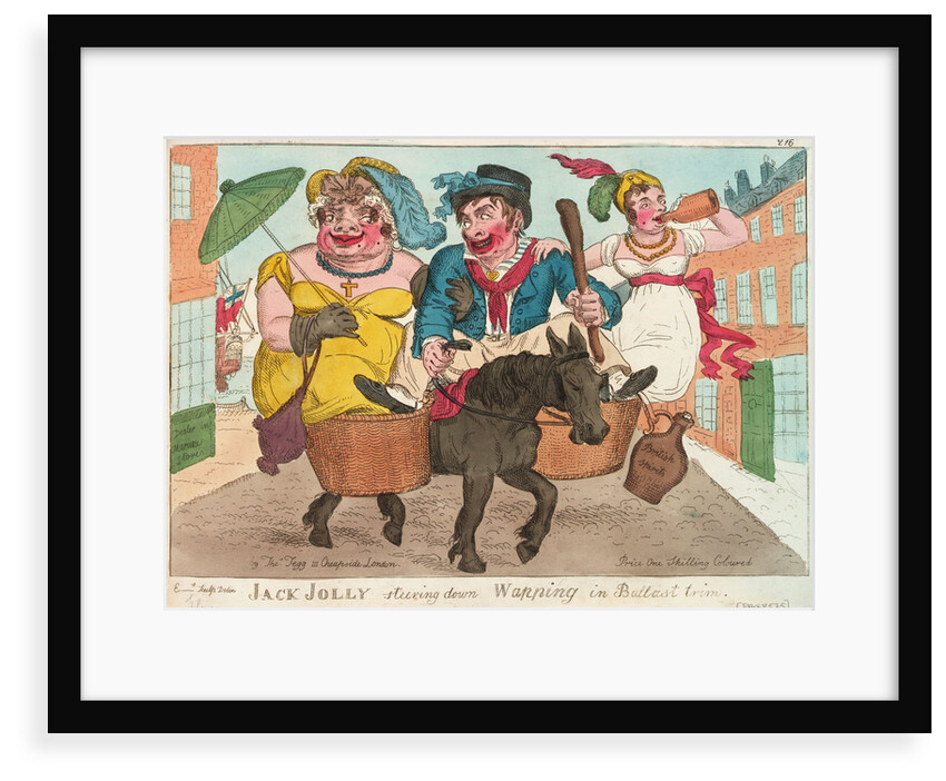 Jack Jolly steering down Wapping in Ballast trim by Elmes